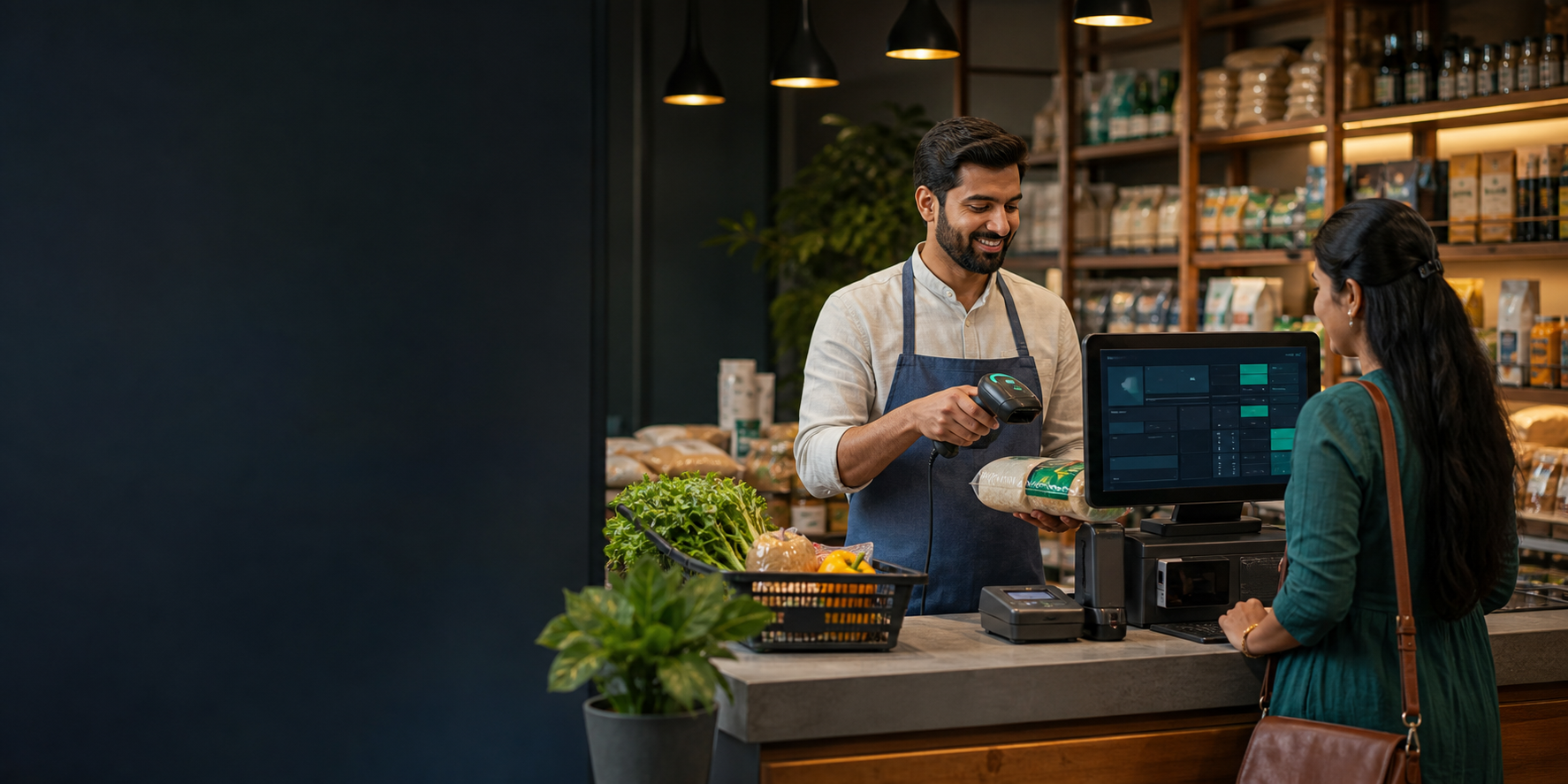 Modern retail checkout using Eazoria